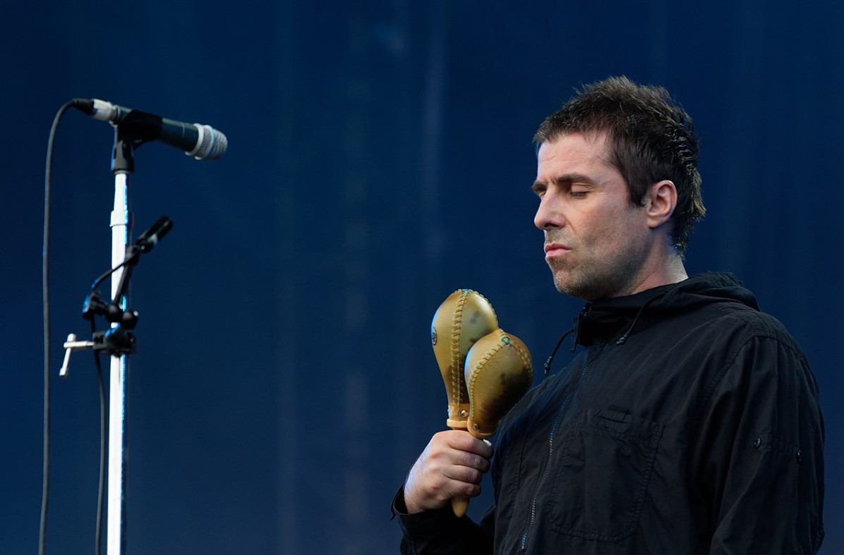 Liam Gallagher på scen